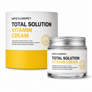 DIFFER&DEEPER Total Solution Vitamin Cream (70g) - Glamourous Grace