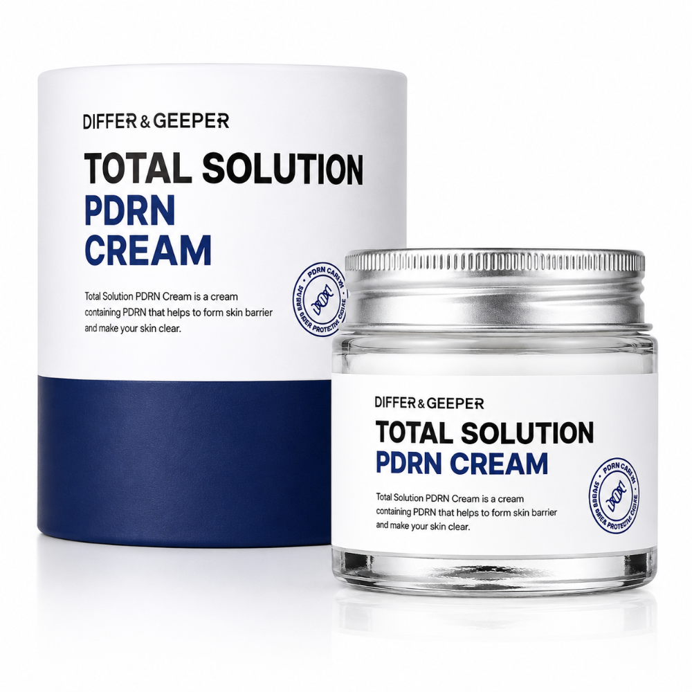 DIFFER&DEEPER Total Solution PDRN Cream (70g) - Glamourous Grace