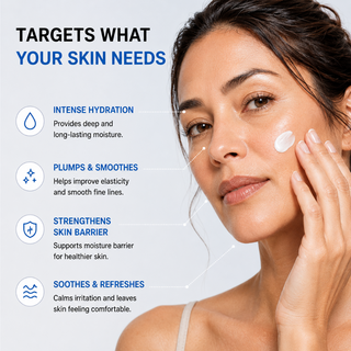 DIFFER&DEEPER Total Solution Hyaluronic Acid Cream (70g) - Glamourous Grace