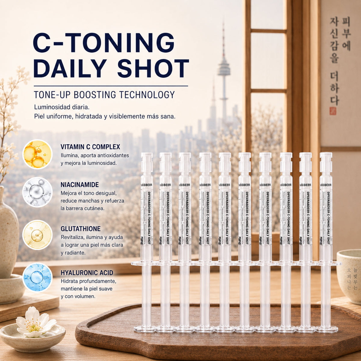 DIFFER&DEEPER C-Toning Daily Shot (2.5ml x 10) - Glamourous Grace