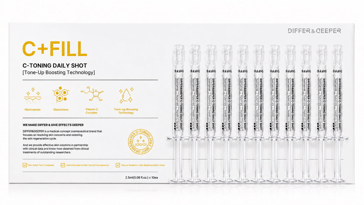 DIFFER&DEEPER C-Toning Daily Shot (2.5ml x 10) - Glamourous Grace