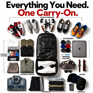 Sole Premise Carry-On Bag For Shoes, Clothes, Laptop And Camera