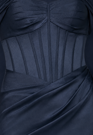 Sleeveless Corset Gown - Glamourous Grace