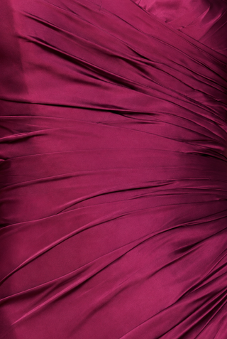 Off Shoulder Satin Dress with Slit | 28957 - Glamourous Grace