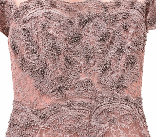 Sheer Off Shoulder Ball Gown | Lara 29765 - Glamourous Grace