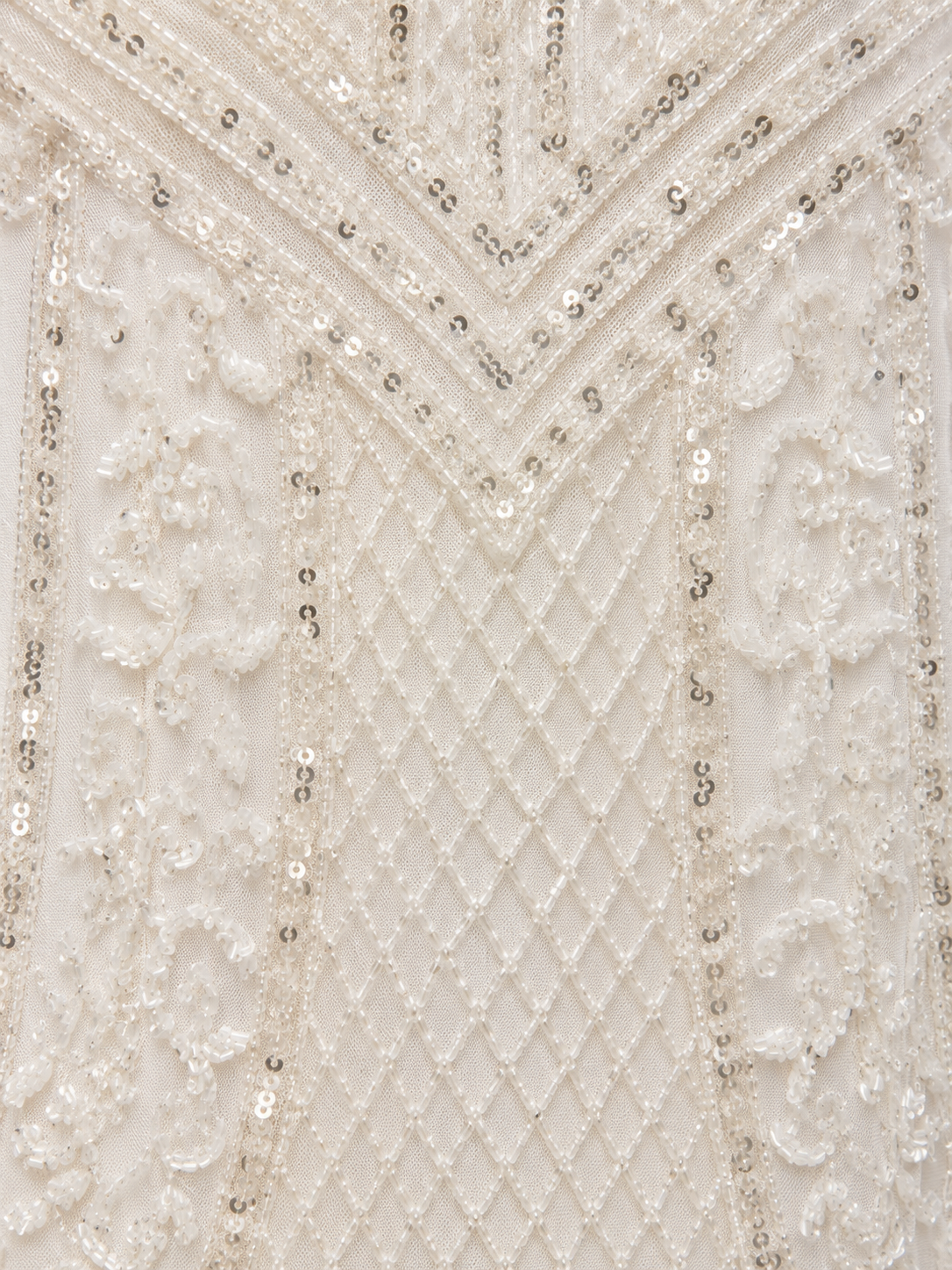 Beaded Gown with Cape Detail - Glamourous Grace