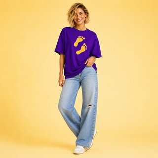 Leave Your Mark Footprints T-Shirt