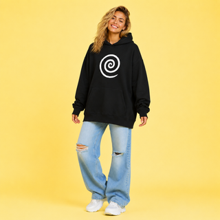 Divine Spiral Oversized Heavyweight Hoodie