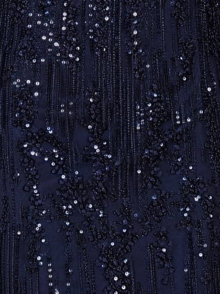 Long Bishop Sleeve Lace Gown