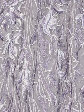 Long Sleeve Modest A-line Gown