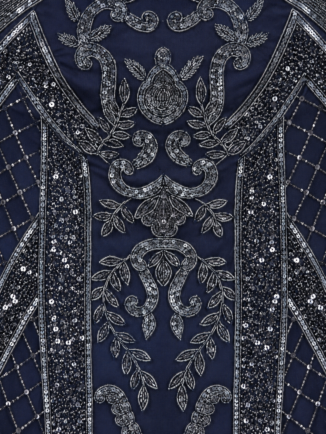 Cap Sleeve Beaded Cocktail Dress