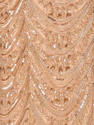 Scoop Neck Beaded Dress - OUTLET