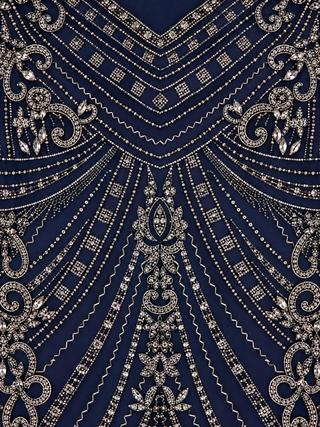 Spaghetti Strap Beaded Dress