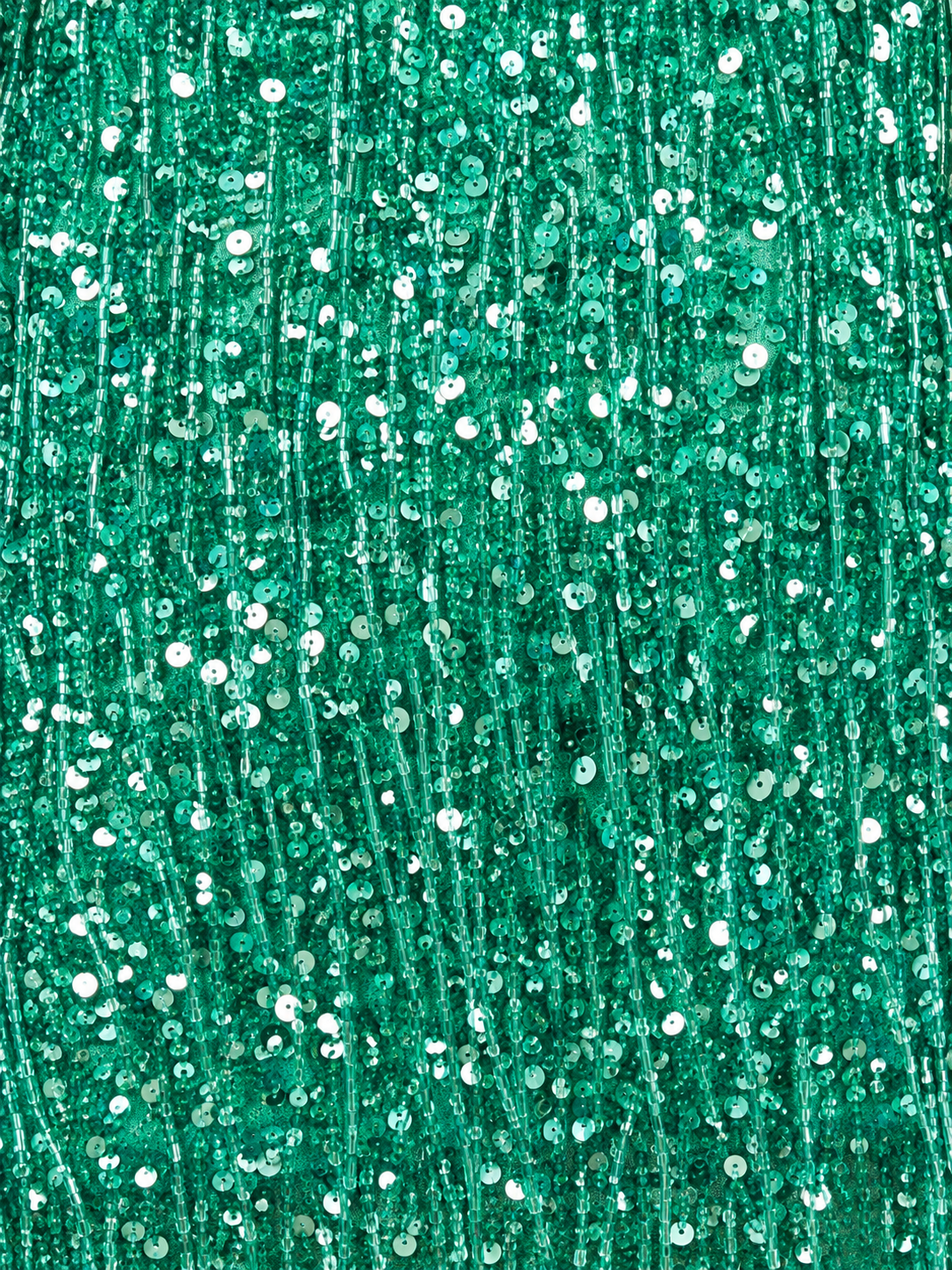 Beaded Fringe Cocktail Dress