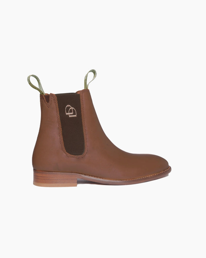 Women's Leather Chelsea Boot - Glamourous Grace