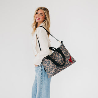 Chelsie Canvas Printed Tote