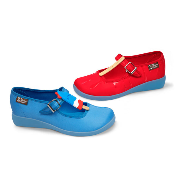 Chocolaticas® I Wont Forget You Women's Mary Jane Flat - Glamourous Grace