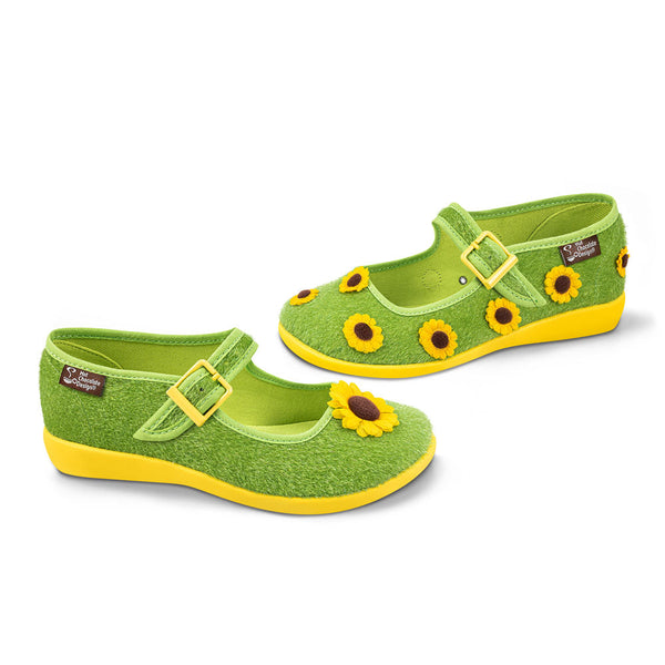 Sunny Field Women's Mary Jane Flat - Glamourous Grace