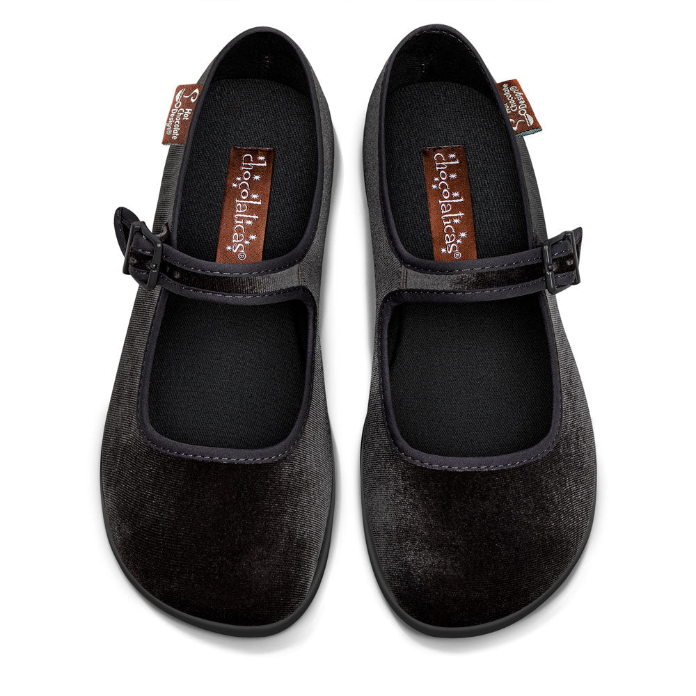 Espresso Martini Women's Mary Jane Flats - Glamourous Grace