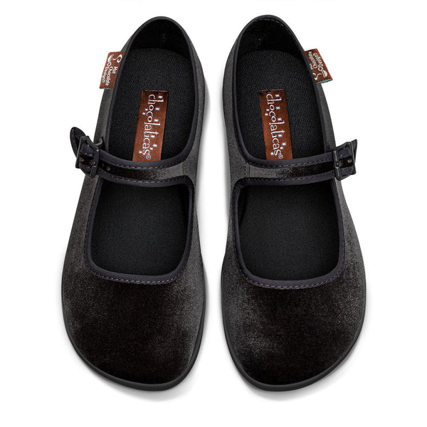 Espresso Martini Women's Mary Jane Flats - Glamourous Grace