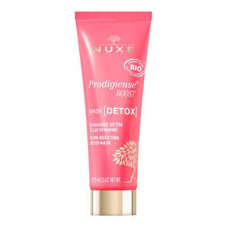 Nuxe Prodigieuse Boost Glow Boosting Detox Mask: Vegan Facial Mask for Radiant & Bright Skin - 75ml - Glamourous Grace