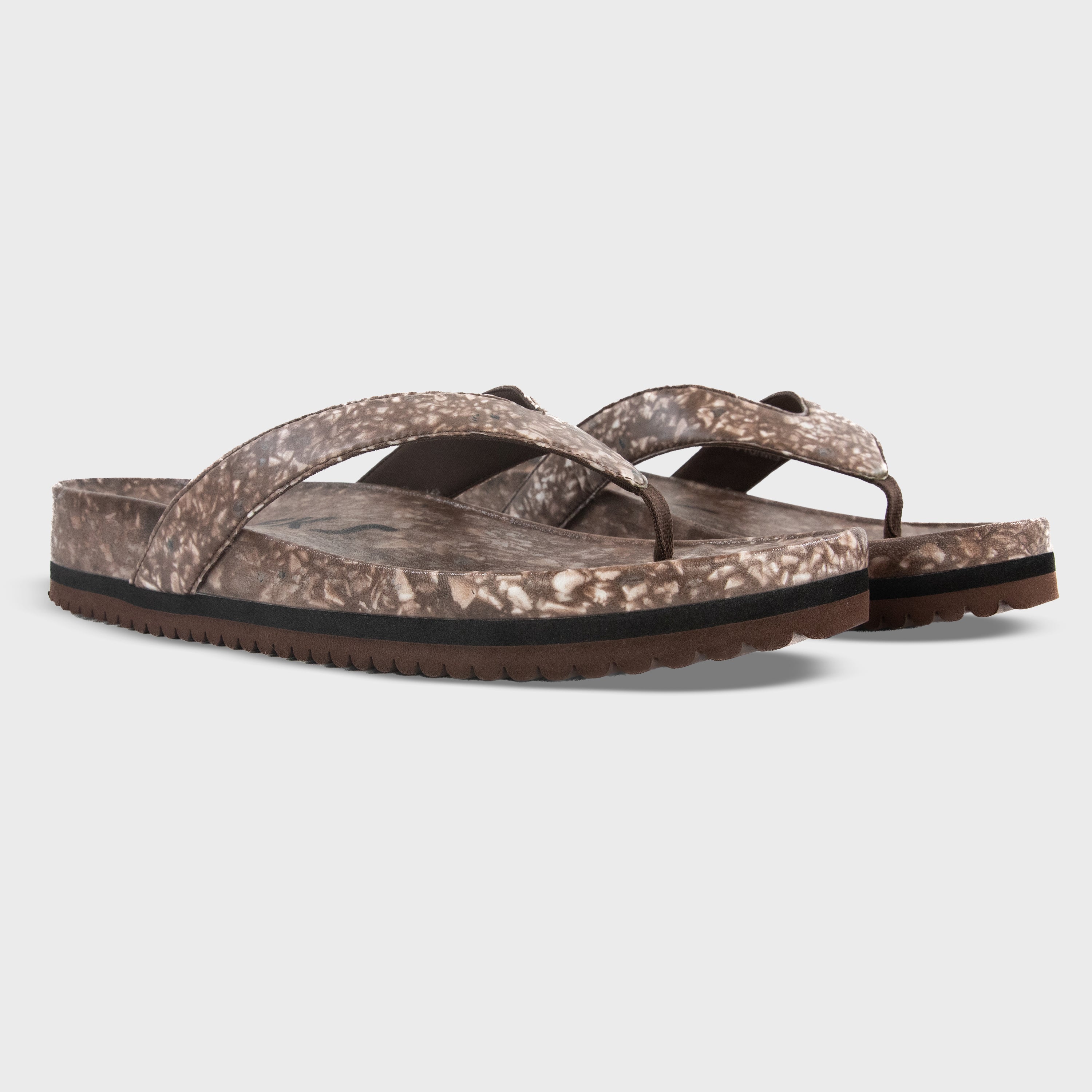 West Beach Flip Flop - Coconut Shell - Glamourous Grace