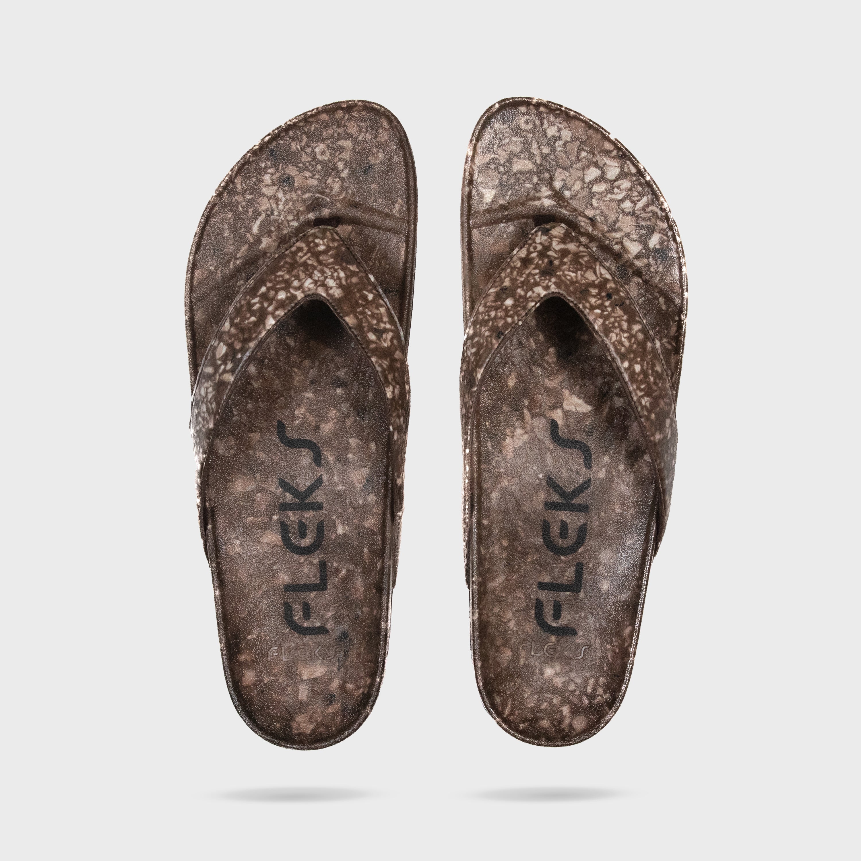 West Beach Flip Flop - Coconut Shell - Glamourous Grace