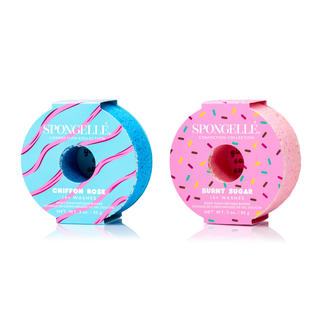 Burnt Sugar & Chiffon Rose Body Buffer Set - Glamourous Grace