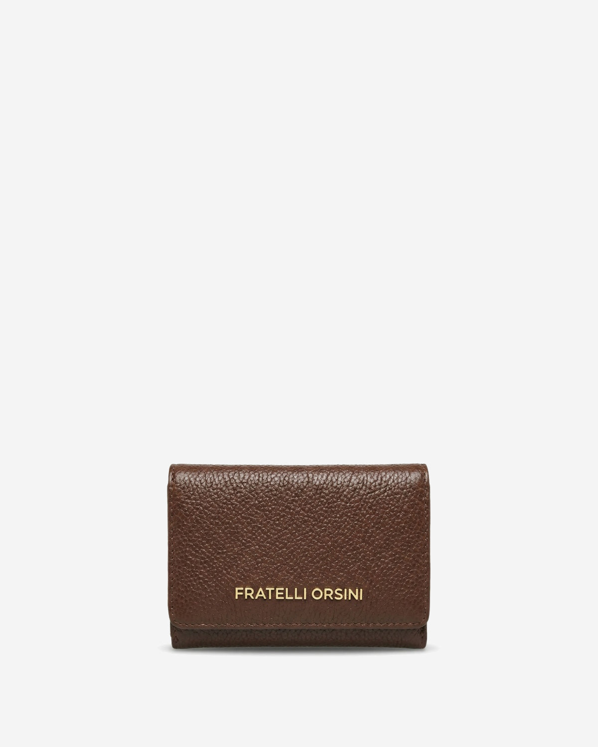 Costanza (brown) - Italian calf leather women’s wallet - Glamourous Grace