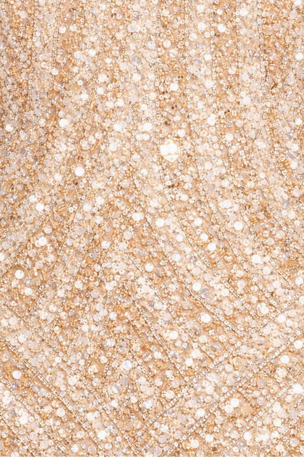Lara 28859 - Spaghetti Strap Beaded Cocktail Dress - Glamourous Grace