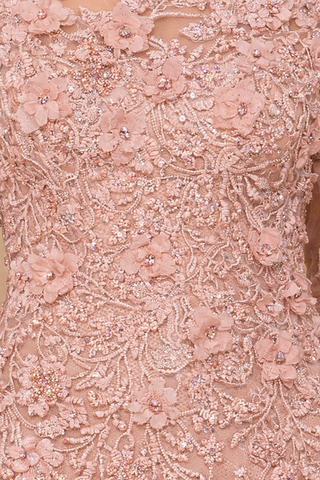 Short Sleeve Lace Mermaid Gown | 28879 - Glamourous Grace