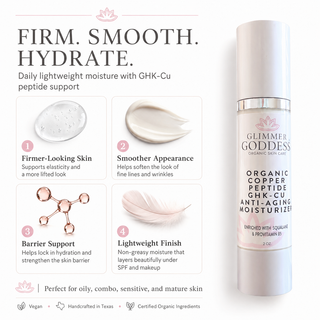 Organic Copper Peptide Moisturizer – Firming & Smoothing