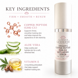 Organic Copper Peptide Serum – Firming & Smoothing - Glamourous Grace