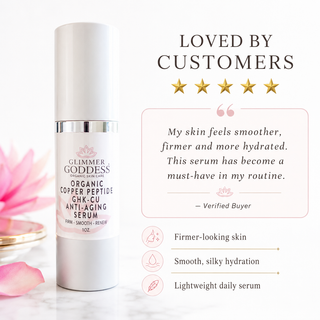 Organic Copper Peptide Serum – Firming & Smoothing - Glamourous Grace