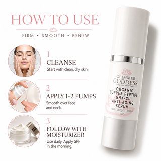 Organic Copper Peptide Serum – Firming & Smoothing - Glamourous Grace