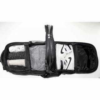 Black Leather Patented Carry-on Bag (XL Design) (Only 300 Made)