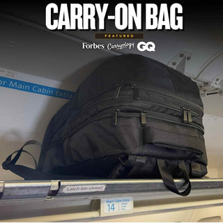 Grey Leather Carry-On Patented Backpack (Only 300 Made)