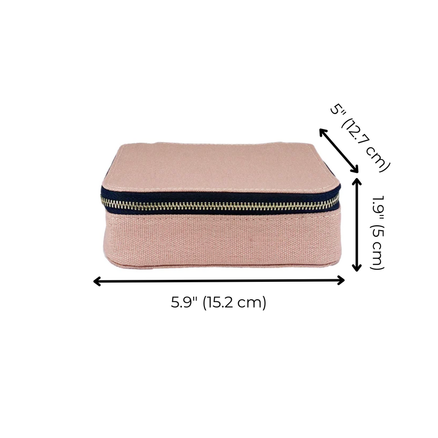 Large Cosmetics/Trinket Box – Pink/Blush - Glamourous Grace