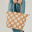 Checkered Tan