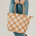 Checkered Tan