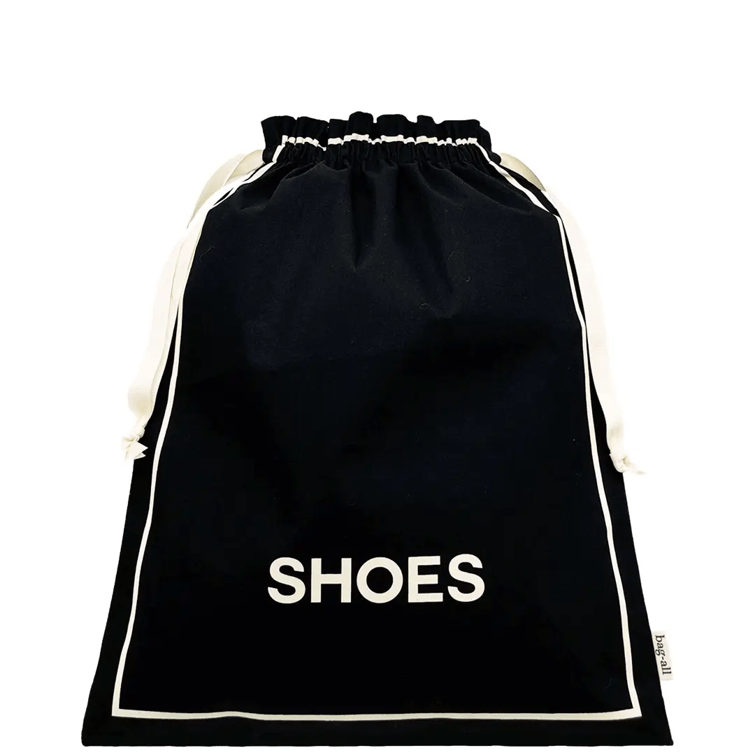 Couture Shoe Travel Bag – Black - Glamourous Grace