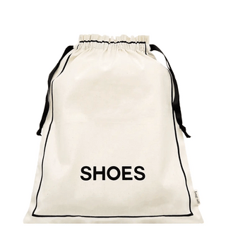 Couture Shoe Travel Bag – Cream - Glamourous Grace