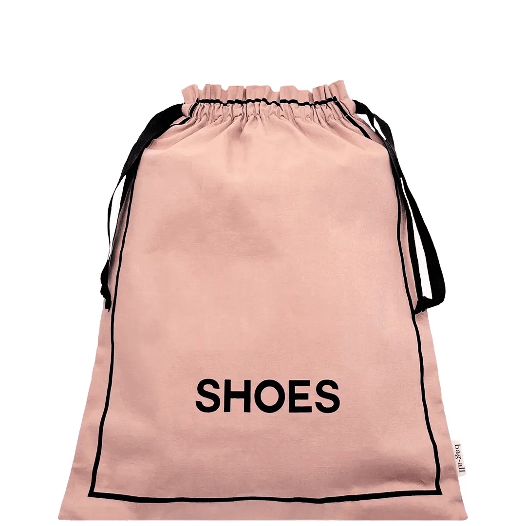 Couture Shoe Travel Bag – Pink/Blush - Glamourous Grace