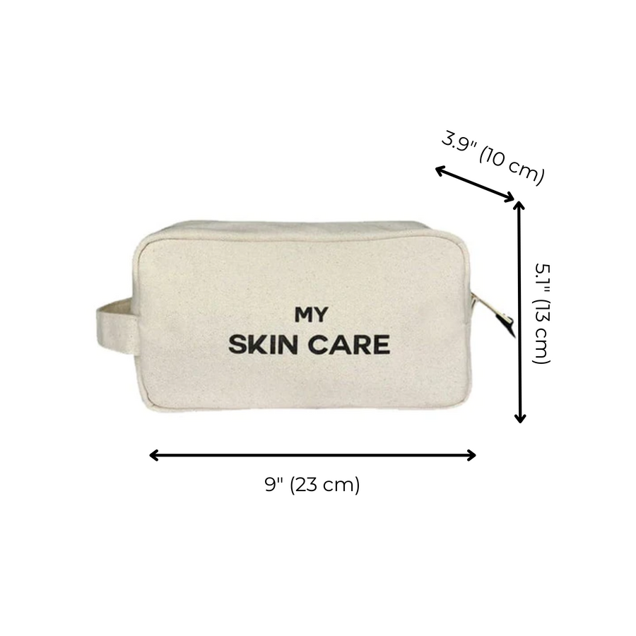 My Skin Care - Organizing Pouch – Cream - Glamourous Grace