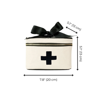 Meds and First Aid Storage Box – Cream - Glamourous Grace