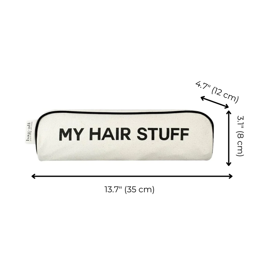 Hair Stuff Travel Case – Cream - Glamourous Grace