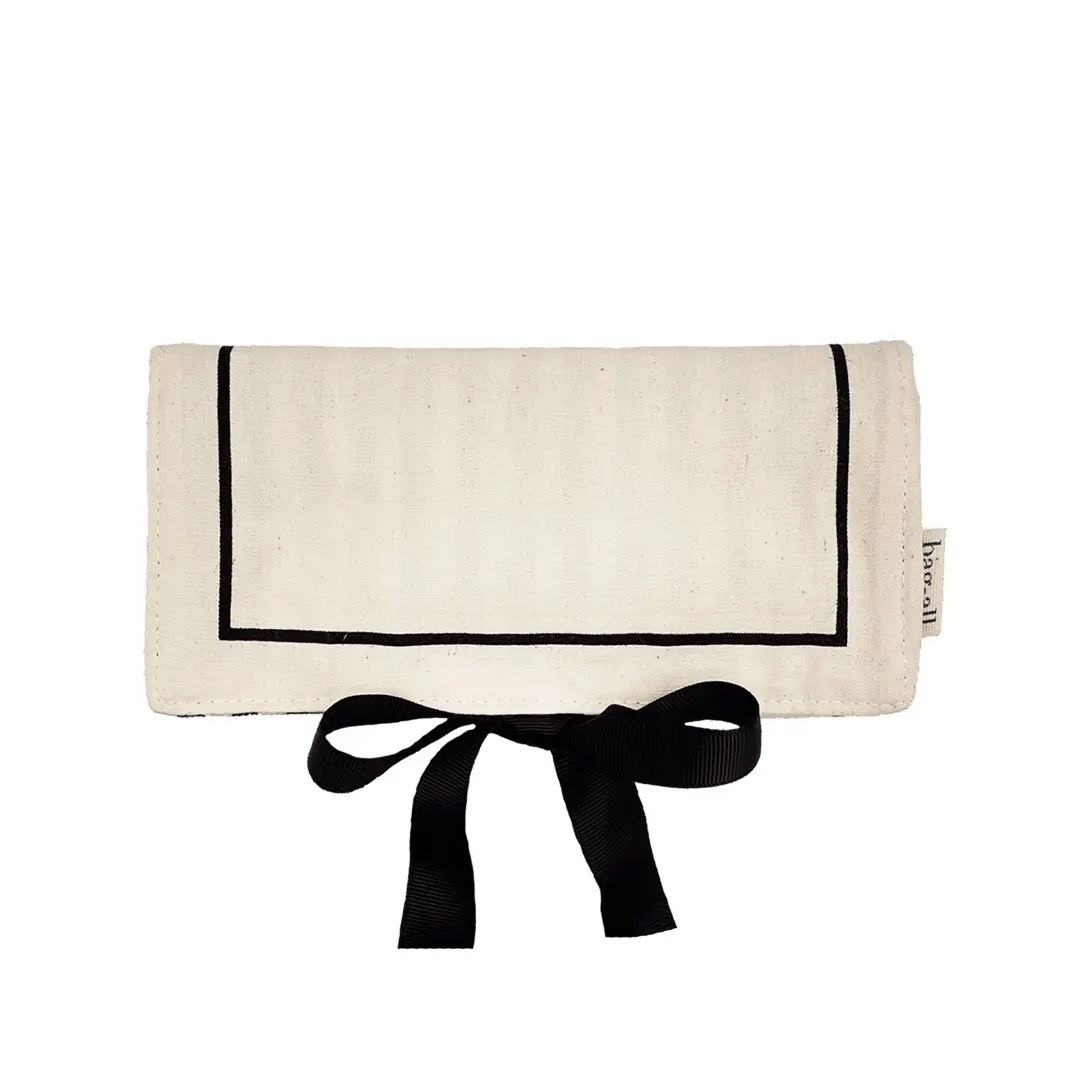 Couture Jewelry Roll, Medium – Cream - Glamourous Grace