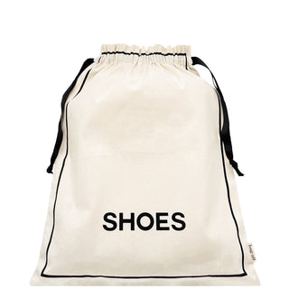 Couture Shoe Travel Bag – Cream - Glamourous Grace