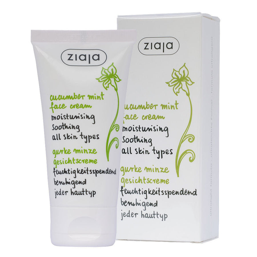 Cucumber Mint Face Cream - Glamourous Grace
