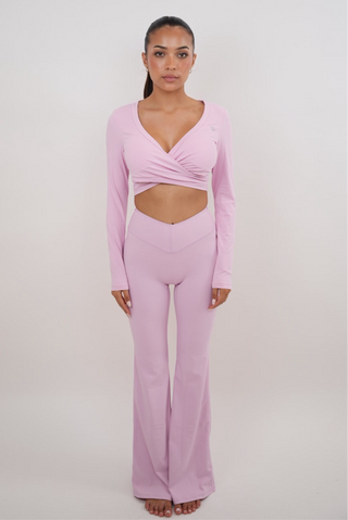 I Am Present Pink Elegant Top